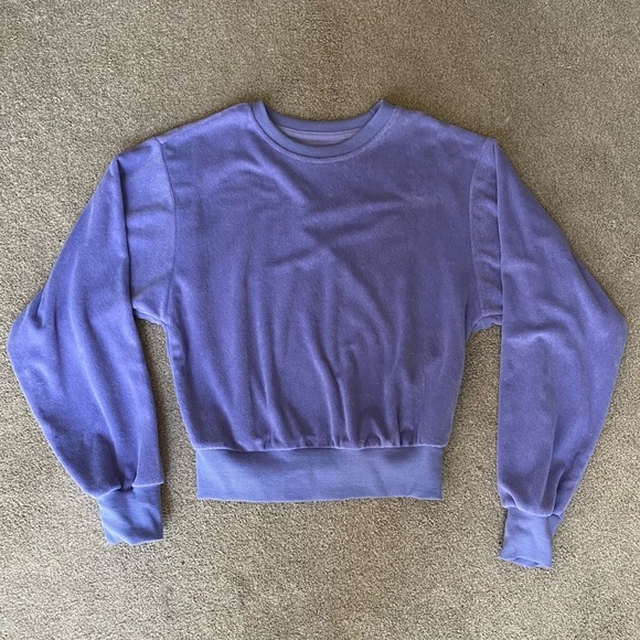 Reflex Terry Cloth Crewneck Pullover - Picture 2 of 4